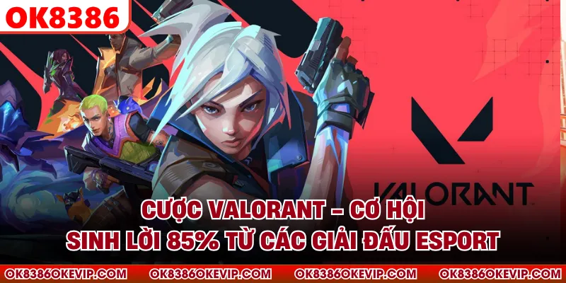 Cược Valorant - Cơ Hội Sinh Lời 85% Từ Các Giải Đấu Esport